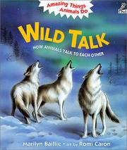 Cover of: Wild Talk by Marilyn Baillie, Marilyn Baillie