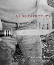 Cover of: For the Hog Killing 1979