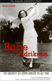 Cover of: Babe Didrikson