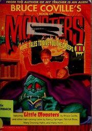 Cover of: Bruce Coville's book of monsters II: more tales to give you the creeps