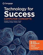 Cover of: Technology for Success by Jennifer T. Campbell, Mark Ciampa, Barbara Clemens, Steven M. Freund, Mark Frydenberg