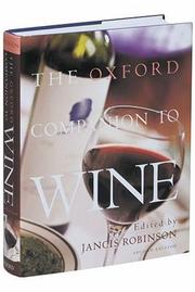 Cover of: The Oxford companion to wine.
