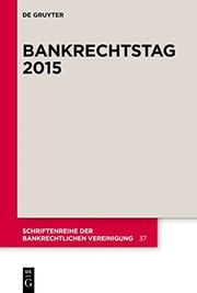 Cover of: Bankrechtstag 2015