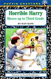 Cover of: Horrible Harry Moves Up to Third Grade