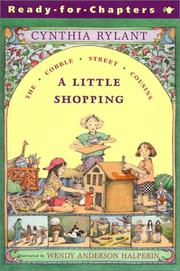 Cover of: A Little Shopping (Cobble Street Cousins) by Cynthia Rylant