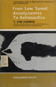 Cover of: From low-speed aerodynamics to astronautics.