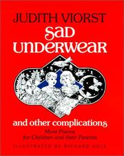 Cover of: Sad Underwear and Other Complications