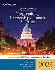 Cover of: South-Western Federal Taxation 2023: Corporations, Partnerships, Estates and Trusts