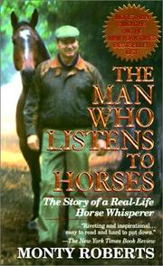 Cover of: Man Who Listens to Horses by Monty Roberts