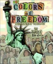 Cover of: Colors of Freedom | Janet Bode
