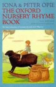Cover of: The Oxford Nursery Rhyme Book