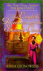 Cover of: The English Governess at the Siamese Court