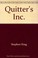 Cover of: Quitters, Inc.