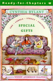 Cover of: Special Gifts (Cobble Street Cousins) by Cynthia Rylant, Jean Little