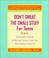 Cover of: Don't Sweat the Small Stuff for Teens