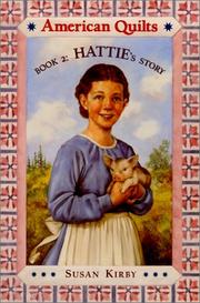 Cover of: Hattie's Story (American Quilts, Book 2)