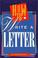 Cover of: How to Write a Letter (Speak Out, Write On! Book)