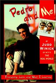 Cover of: Pedro and Me by Judd Winick