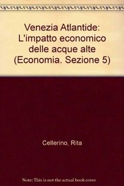Cover of: Venezia Atlantide: l'impatto economico delle acque alte