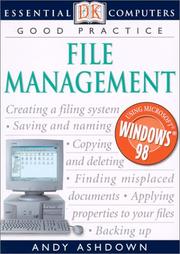 Cover of: File Management by Andy Ashdown