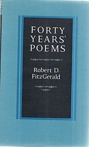 Cover of: Forty years' poems