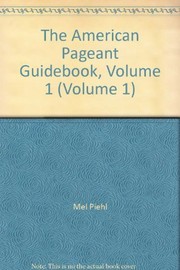 Cover of: The American Pageant Guidebook, Vol uno