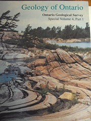 Geology of Ontario by P. C. Thurston