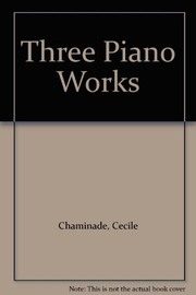 Cover of: Three Piano Works