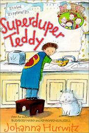 Cover of: Superduper Teddy (Riverside Kids) by Johanna Hurwitz