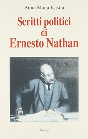 Cover of: Scritti politici di Ernesto Nathan