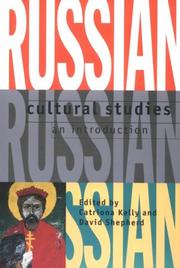 Cover of: Russian Cultural Studies by 