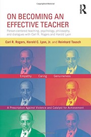 Cover of: On becoming an effective teacher by Rogers, Carl R.