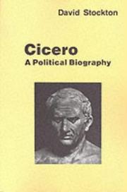 Cicero by David L. Stockton