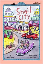 Cover of: Snail City by Jane O'Connor