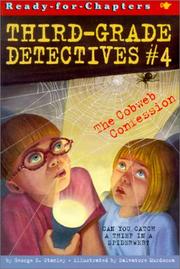 Cover of: Cobweb Confession (Third Grade Detectives) by George Stanley