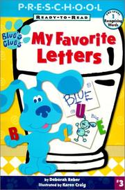 Cover of: My Favorite Letters