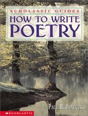 Cover of: How to Write Poetry