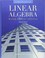 Cover of: Linear algebra with applications