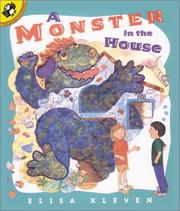 Cover of: A Monster in the House by Elisa Kleven