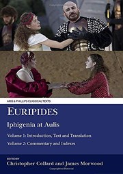 Cover of: Euripides Vol. 1 and 2 by Christopher Collard, James Morwood, Euripides