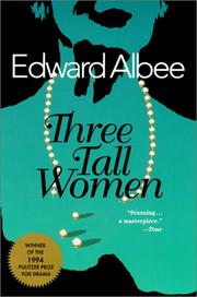 Cover of: Three Tall Women by Edward Albee