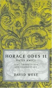Horace Odes II by Horace