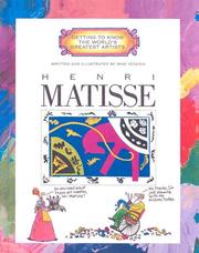 Cover of: Henri Matisse by Mike Venezia, Mike Venezia