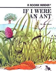 Cover of: If I Were an Ant