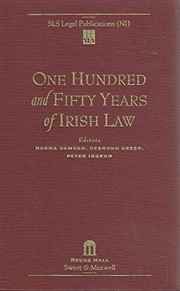 Cover of: One hundred and fifty years of Irish law