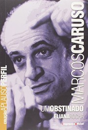 Cover of: Marcos Caruso: um obstinado