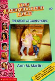 Cover of: Ghost at Dawn's House by Ann M. Martin