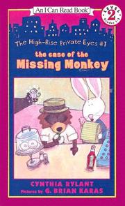 Cover of: Case of the Missing Monkey
