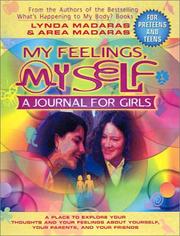 Cover of: My Feelings, My Self | Lynda Madaras