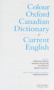Cover of: Colour Oxford Canadian Dictionary of Current English